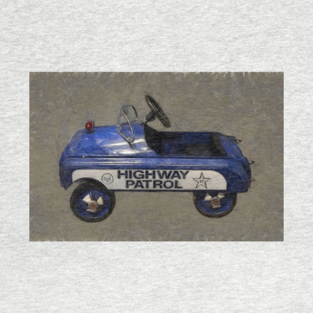 Highway Patrol Pedal Car by michelle1991